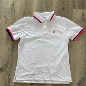White Psycho Bunny polo
